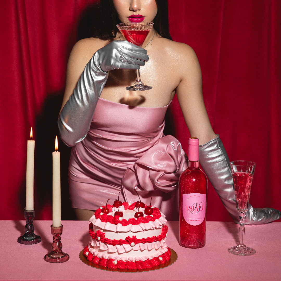 TSIALI - GLITTER PINK SWEET